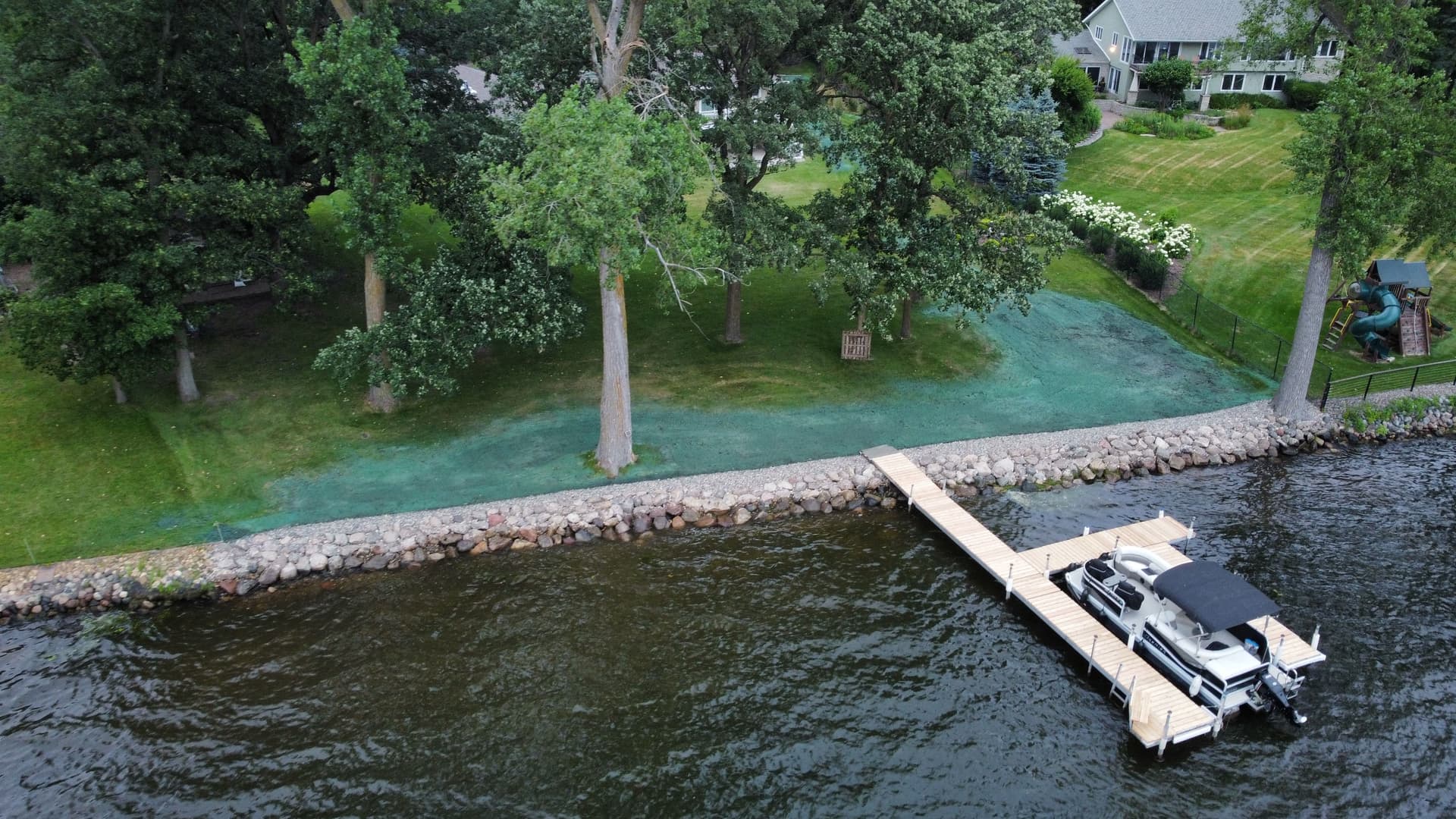 Ice Heave Shoreline Repair and Rip Rap Installation on White Bear Lake image